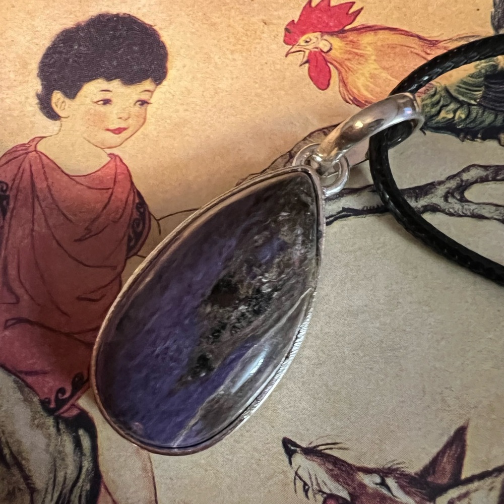 NEW Russian Charoite necklace